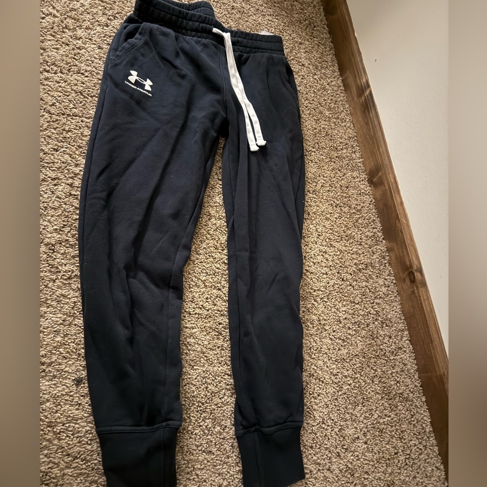 Under armor black sweatpants